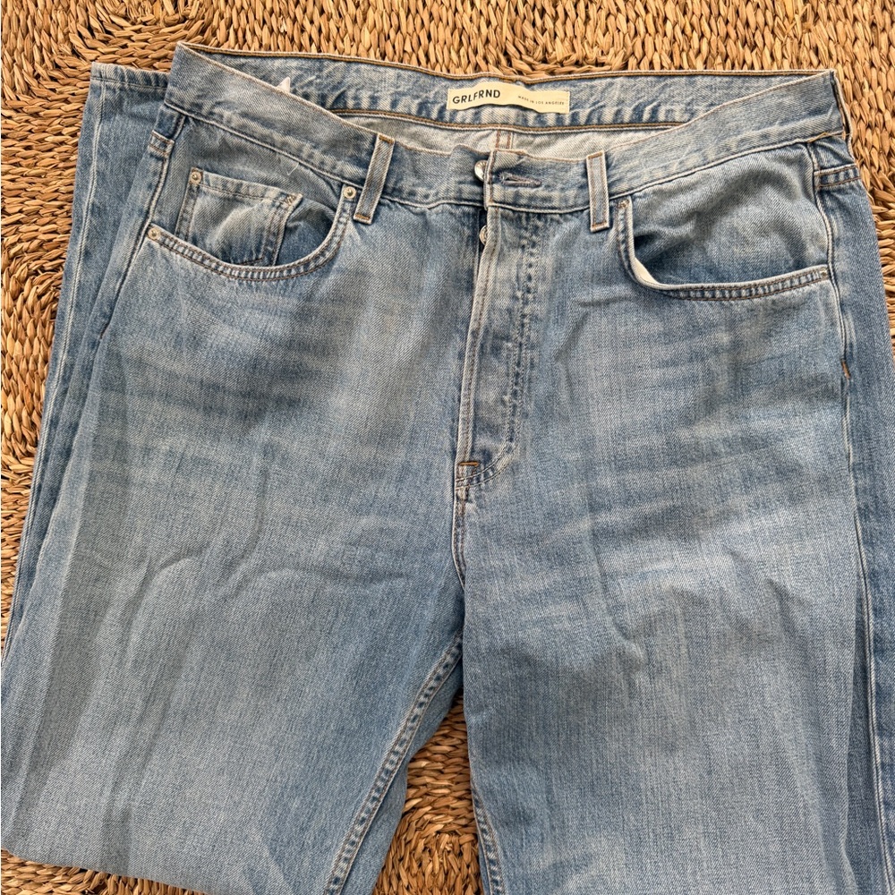 GRLFRND the Bella Low Rise Boyfriend Jean Size 30